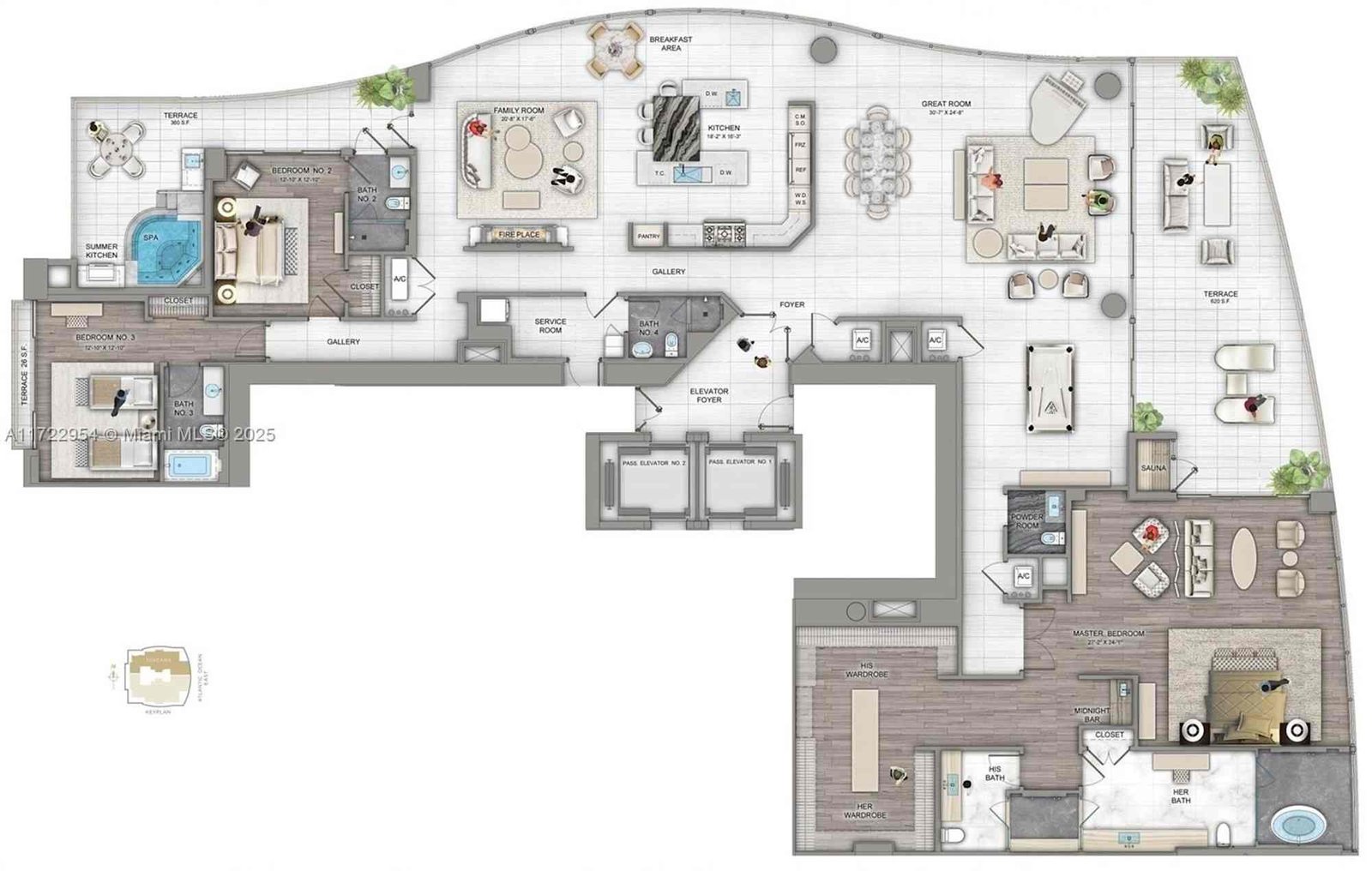 Condo at 17901 Collins Ave #4305, Sunny Isles Beach, FL 33160